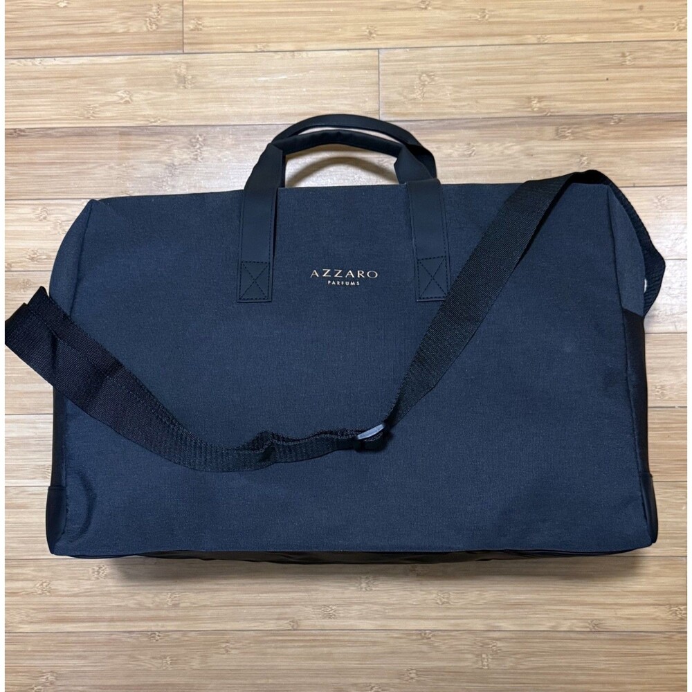 AZZARO MOST WANTED LIMITED EDITION SPORTS , TRAVEL , GYM , WEEKENDER BAG BLACK